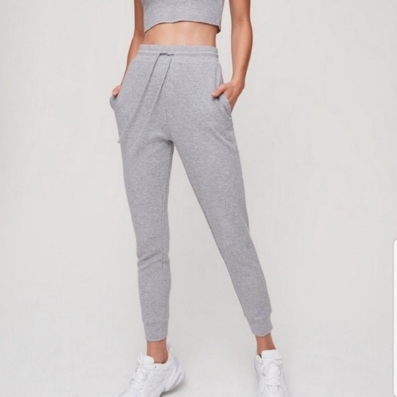 Aritzia Sunday Best Baby Waffle Jogger Size XS - Picture 1 of 3